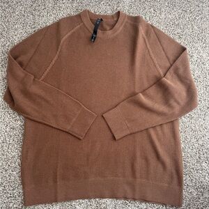 Mens Lululemon pullover sweater tan size XXL